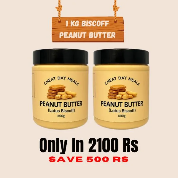Pack of 2 Lotus Biscoff Peanut butter (500g Each)