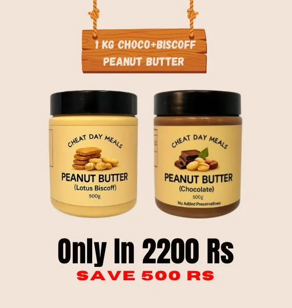 Peanut Butter Duo – Chocolate & Lotus Biscoff