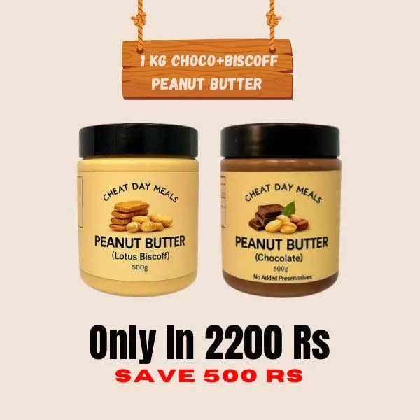 Peanut Butter Duo โ Chocolate & Lotus Biscoff