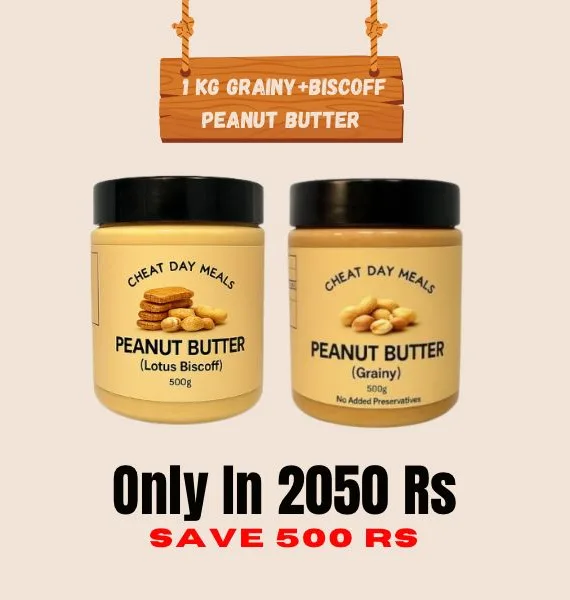 Peanut Butter Duo – Grainy & Lotus Biscoff